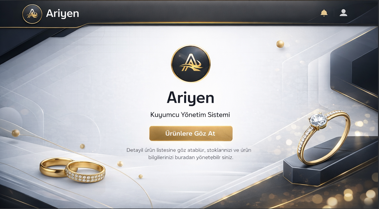 Ariyen Core - Masaüstü Kuyumcu Yazılımı